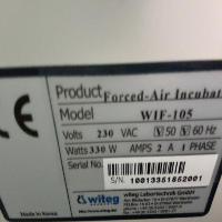 Witeg WIF-105 Forced-Air Incubator image 2